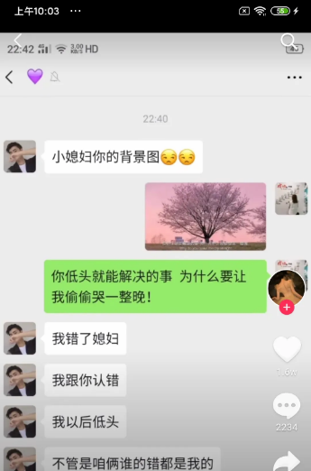 你低头就能解决的事 为什么要让我偷偷哭一整晚背景图